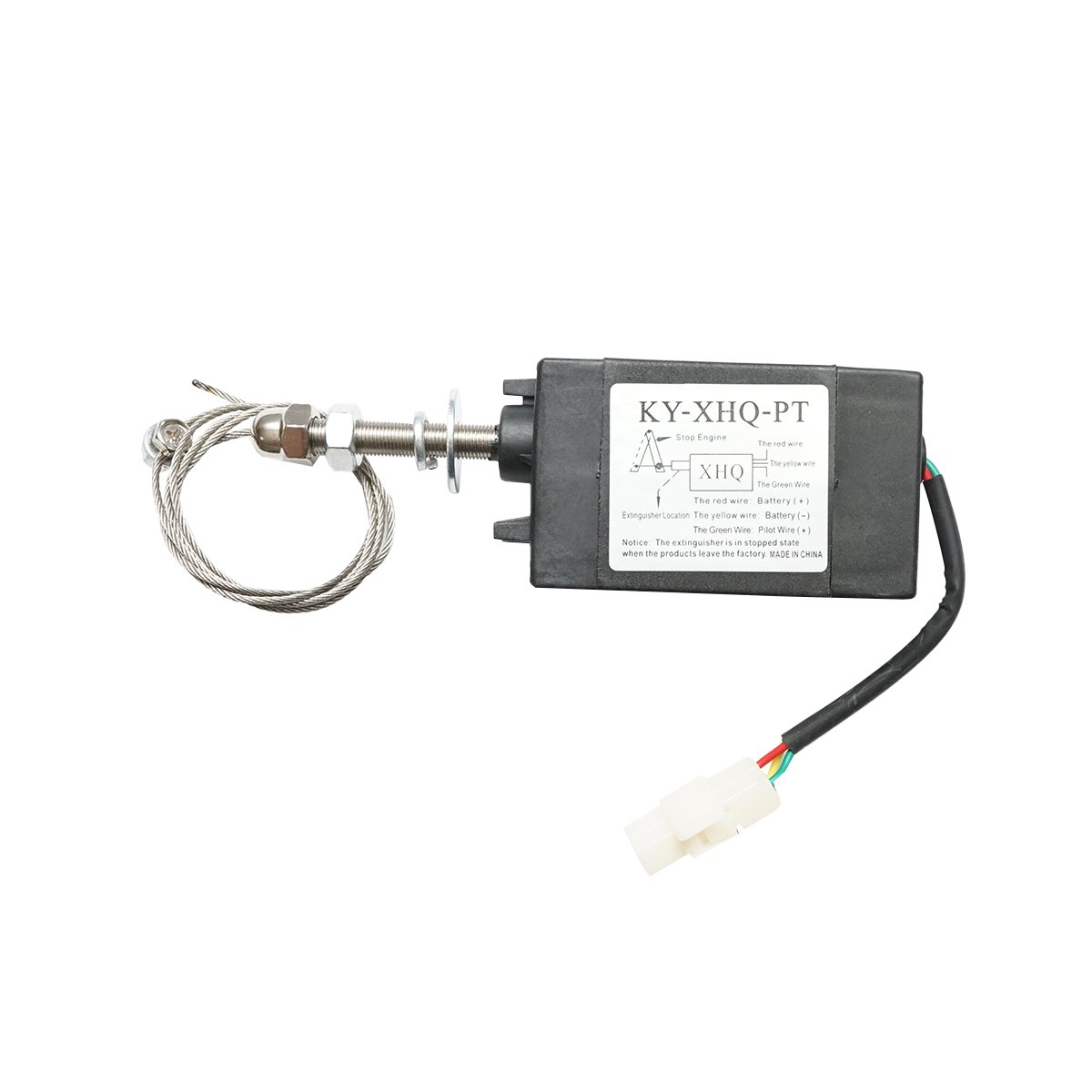 Telecomanda wireless pentru troliu Tractor Forestier cu mecanism de reglarea turatiei motor din telecomanda model A 12V